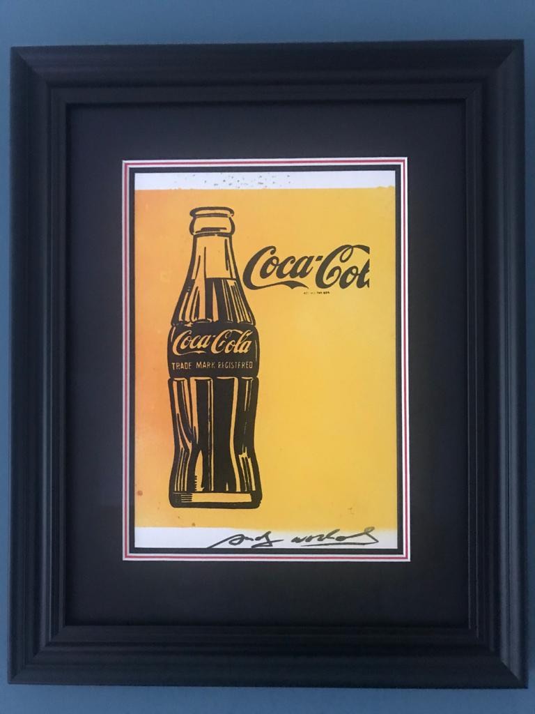 Andy Warhol Coke Yellow Andy Warhol